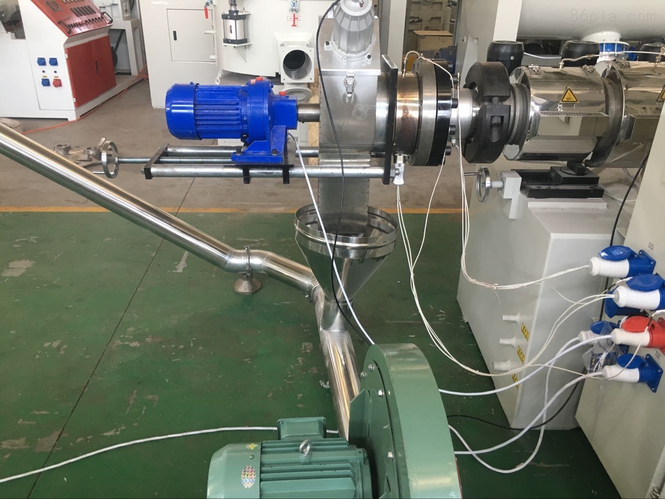 雙螺桿塑料造粒機-塑料機械網